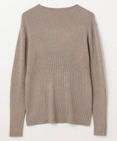 ANY 【洗濯機可】ボトルネック リブニット