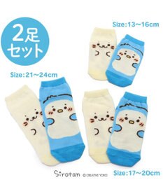 Mother garden しろたん スニーカー靴下 2足セット 《しろたん顔ぼん/らむね》