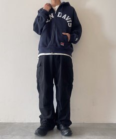 WEGO BENDAVISアーチロゴZIPパーカー