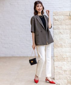 ANY SIS 【接触冷感・速乾・UVカット・洗える】スイートクール ジャケット