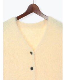 Te chichi シャギーVネックカーディガン