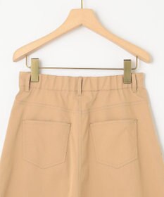 組曲 【ストレッチ・イージーケア】ハイウエストチノ スカート