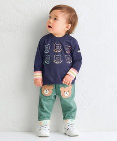MIKI HOUSE HOT BISCUITS 【80-120cm】【NEW Color Series】コーデュロイ素材 パンツ