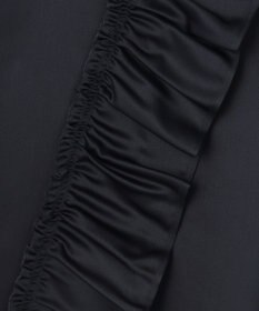 23区 L 【APPLAUDIR】クリアダブルサテン フリルデザイン ブラウス