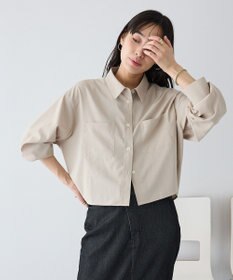 CRAFT STANDARD BOUTIQUE クロップドレングスシャツ