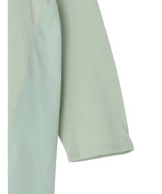 Green Parks バックギャザー布帛切替プルオーバー