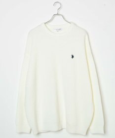 WEGO U.S. POLO ASSN.|別注畔編みニットプルオーバー