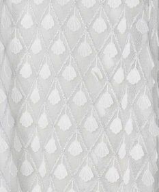 GRACE CONTINENTAL モチーフチュールブラウス