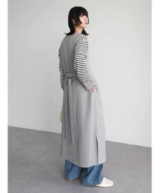 Green Parks ハイスペック共布リボン付ジャンスカ