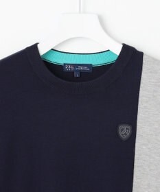 23区GOLF 【MEN】カラーブロックニット