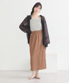 earth music&ecology 選べる丈カットナロースカート