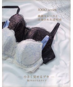 Wing Wing Lesiage 【1000シリーズ】 3/4カップブラ PB1001 ウイング／ワコール