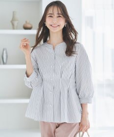 洗える】タックペプラムシャツ ブラウス / ANY SIS S | ファッション