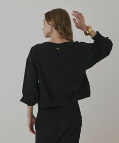 GRACE CONTINENTAL ラメカットトップ