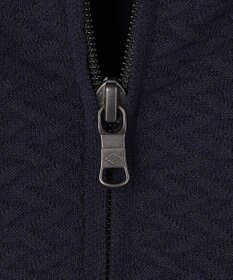 JOSEPH ABBOUD 【サステイナブル・オーガニックコットン使用】オーガニッククールニットジップ カーディガン