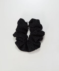 Phoebe <オンワード限定セット>メタルグリッターシュシュ×メタル×ビジュー2ラインピアス