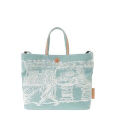 genten フルーツマーケット 2wayキャンバスバッグ