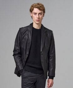 JOSEPH HOMME 【洗い加工】シュリンクエアレザー 　ジャケット