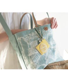 genten フルーツマーケット 2wayキャンバスバッグ