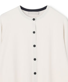 UNFILO L マイビューティニット バイカラー カーディガン