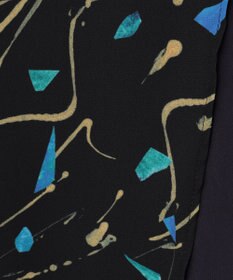 ICB 【Saki Tanakaさんコラボ】コラボプリント ノースリーブブラウス