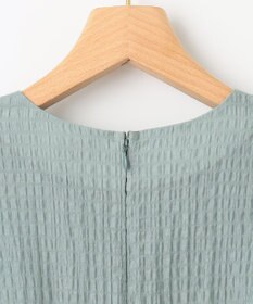 組曲 シャーリングライクシフォン ワンピース