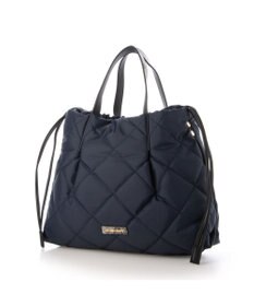 LA BAGAGERIE ドローストリング×キルト2WAYトート Sサイズ