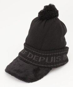 23区GOLF 【WOMEN】つば付き ニット帽