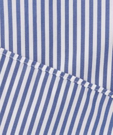 J.PRESS YORK STREET 【UNISEX】タイプライターストライプ バンドカラーシャツ