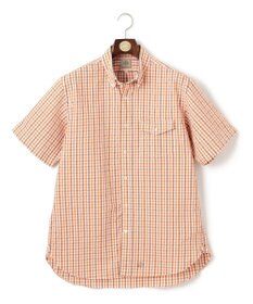 J.PRESS MEN 風が通るシアサッカーの清涼感【吸水速乾 / 高通気性】【クールマックス】サッカーギンガムチェック シャツ / B.D.