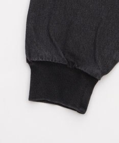 WEGO ファーフードデニムショートブルゾン