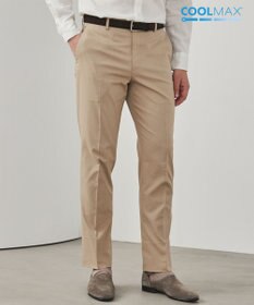 GOTAIRIKU 仕事で着られる綿パン【吸水速乾/ストレッチ/折り目加工】クールマックスコットンパンツ_ノータック（25年モデル）