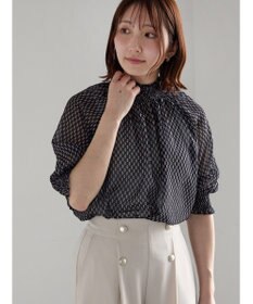 Te chichi パターンアソートシャーリングブラウス