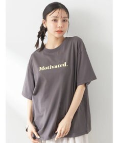 earth music&ecology ロゴソリッドＴシャツ