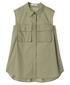 AMERICAN HOLIC ノースリーブＷポケットシャツ