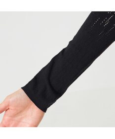 Chacott 【ノーソーイングニット】スタッズハイネックショートトップ