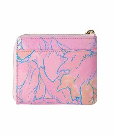 tsumori chisato CARRY 葉っぱ Lファスナー2つ折り財布