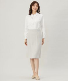 J.PRESS LADIES プレーティングジャージー レース襟 カットソー