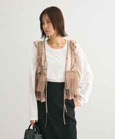 Green Parks ・ＥＬＥＮＣＡＲＥ　ＤＵＥ　チュールラッフルベスト