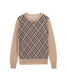 DAKS チェック ジャカードプルオーバー