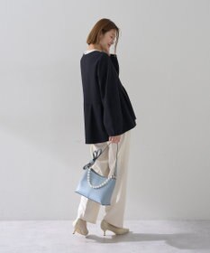 YECCA VECCA ペプラムジャケット