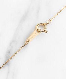 TOCCA 【WEB＆数量限定】PIECE OF FLOWER NECKLACE K10 ピンクトルマリン ダイヤモンド ネックレス