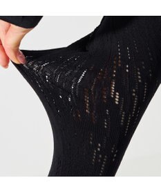 Chacott 【ノーソーイングニット】スタッズハイネックショートトップ