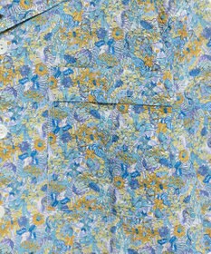 LENO LIBERTY PRINT OPEN COLLAR SHIRTS / リバティプリント半袖シャツ