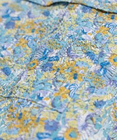 LENO LIBERTY PRINT OPEN COLLAR SHIRTS / リバティプリント半袖シャツ