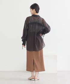 earth music&ecology 選べる丈カットナロースカート