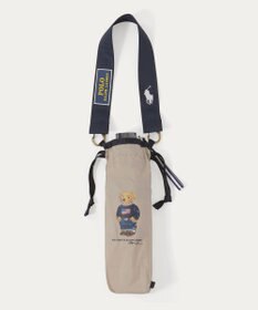 MOONBAT POLO RALPH LAUREN(ポロ ラルフローレン)FLAG BEAR 無地 折りたたみ傘 簡単開閉
