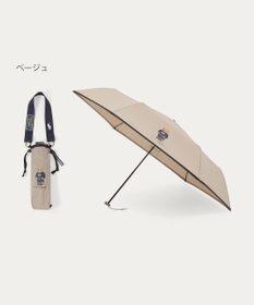 MOONBAT POLO RALPH LAUREN(ポロ ラルフローレン)FLAG BEAR 無地 折りたたみ傘 簡単開閉