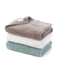 PRESENTERS ROOM CUOL タオルではじめるスキンケア / フェイスタオル　ホワイト×モカ