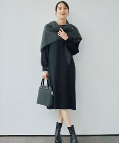 自由区 ファーカシミヤ ストール